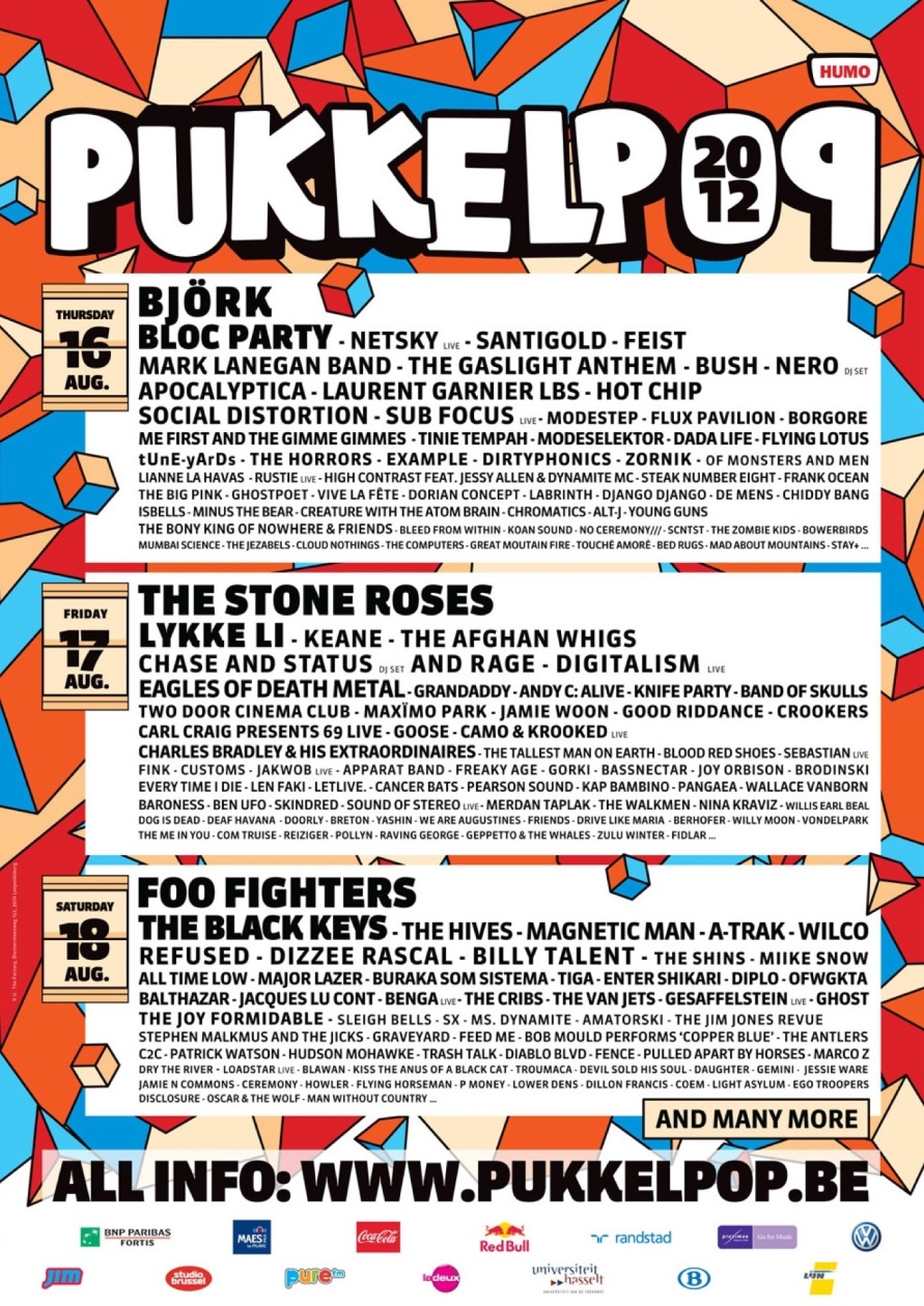 Geschiedenis • Pukkelpop 2024 • 15161718 AUG